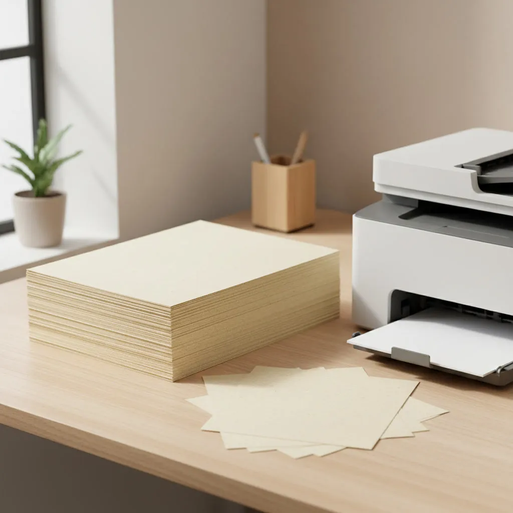 Eco friendly A4 paper for printing and office use